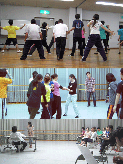 演劇ワークショップの様子